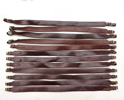 Leather Gun Sling Rifle/Shotgun Shoulder Strap Brass Buckle-Stock Clearance Sale - Image 1 of 4