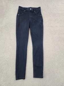 Hue Jeggings Womens Small Dark Blue Stretch Skinny Denim Jeans Pull On Pants - Picture 1 of 11