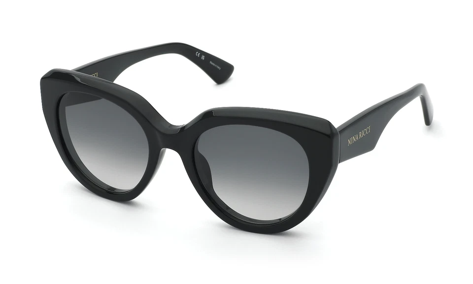 Gafas de sol para mujer Nina Ricci SNR404 0700 NERO LUCIDO 53/20/140 Foto 1 de 1