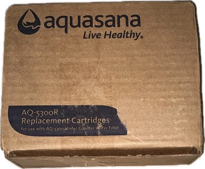 Aquasana AQ-5300R 3-Stage Under Sink Water Filter Replacement Cartridges - Image 1 of 4