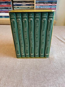 FOLIO SOCIETY C.S. LEWIS – CHRONICLES OF NARNIA BOX SET – MINT BOOKS - Picture 1 of 11