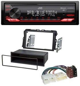 JVC Bluetooth USB DAB MP3 Autoradio für Opel Vivaro Combi J7 Kasten F7 11-15 - Bild 1 von 7