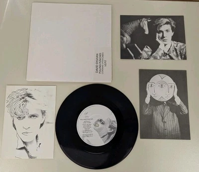 David Sylvian - Pulling Punches - 1984 UK Vinyl 7" Single + Postcards - Virgin - Image 1 of 4
