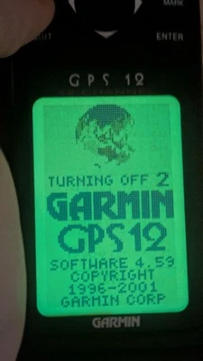 Garmin GPS 12 Handheld Personal Navigator • Vintage 1997 • Tested • Near Mint • - Image 1 of 4