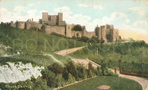 Vintage Postcard 1906 Dover Castle England Davidson Bros - Picture 1 of 2
