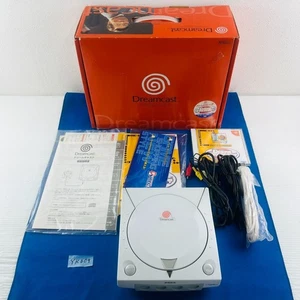 ◇YK609 SEGA Dreamcast (HKT-3000) Heimkonsole - Weiß Japan Komplettprodukt - Bild 1 von 12