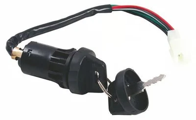 Mogo Parts Ignition Key Switich - Sealed 4 Wire - Female Motorcycle 07-0505 - Image 1 of 4