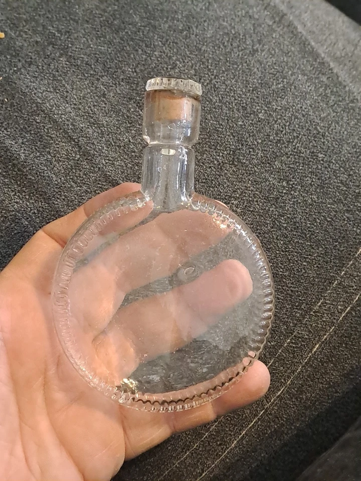 Bouteille Flacon A Sel Verre Verrerie 18ème 19ème Art Populaire  - Photo 1/4