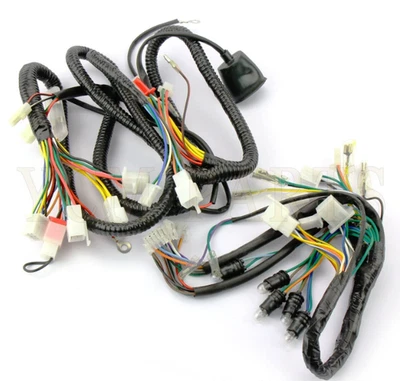 GY6 150CC Wire Harness Wiring Assembly Scooter Moped for Chinese 11 Pole Magneto - Image 1 of 4