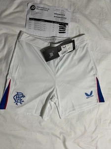 Castore Sportswear Rangers FC 2024/25 Home Short Junior Kids activewear Size JXL - Picture 1 of 18