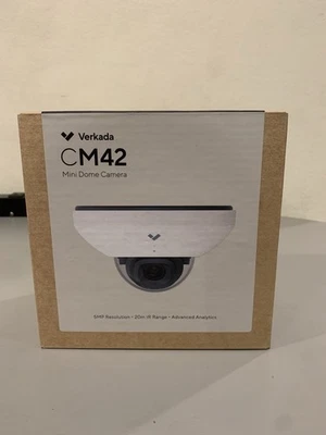 Verkada Security Camera Indoor Mini Dome CM42-256-HW - White SEALED (0867) - Image 1 of 4
