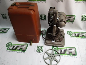 Revere Model 85 8mm Projector Vintage Film Reel Power Cord Case Included - Picture 1 of 10