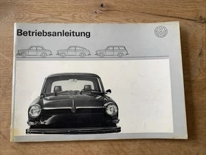 VW 1600 Typ 3 Betriebsanleitung  1970 Bedienungsanleitung Handbuch  Bordbuch - Bild 1 von 8