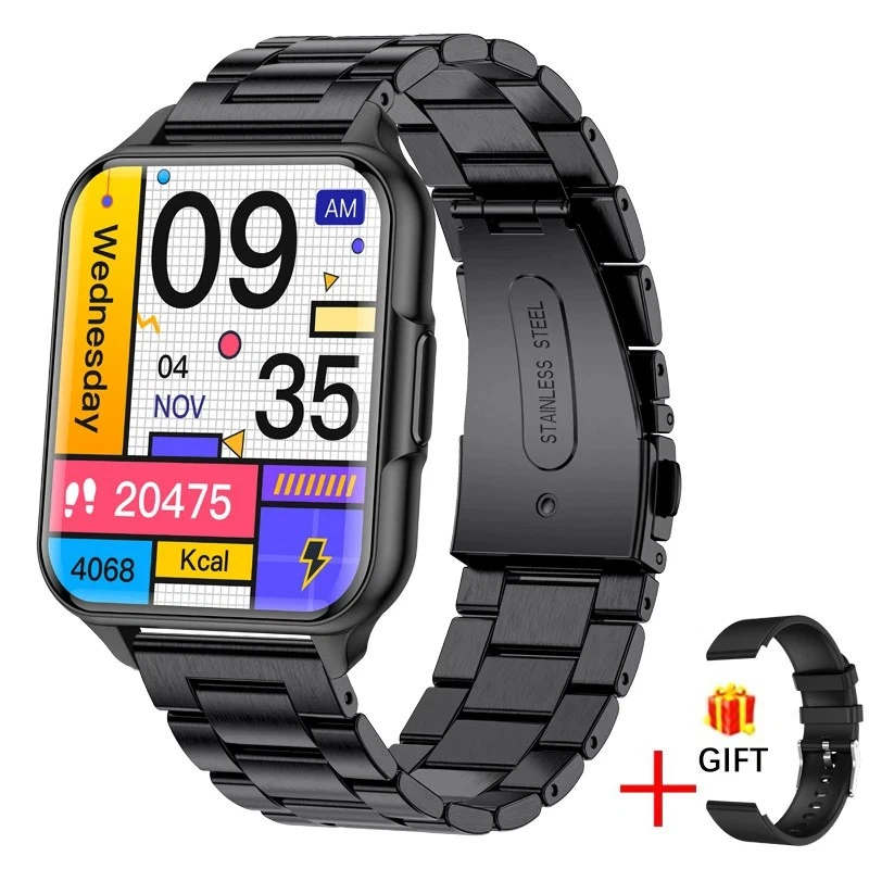 Smart Watch Men Women Fitness Tracker Blood Pressure Heart Rate Sport Watches UK - Image 1 of 4