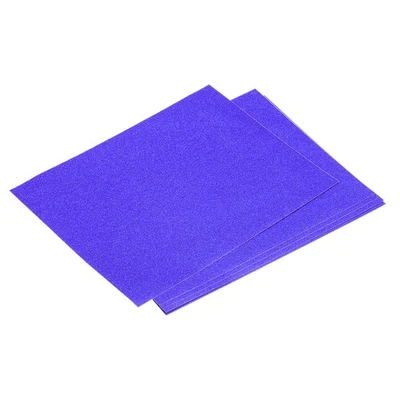 Glitter Craft Cardstock Paper 7.8 Inch x 11.8 Inch, 10 Sheets, Dark Blue, 80gsm - Image 1 of 4
