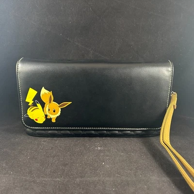 NINTENDO POWER A POKEMON PIKACHU & EEVEE CLUTCH STYLE NINTENDO SWITCH CASE RARE - Image 1 of 4