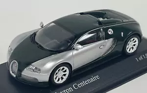 1/43 Minichamps Bugatti Veyron Centennaire 2009 Chrom/Grün 400 110852 BK072 - Bild 1 von 8