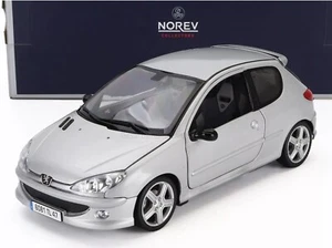 NOREV PEUGEOT 206 RC 2003 PLATA MODELISMO ESCALA 1/18 184726 - Imagen 1 de 2