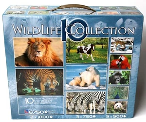 Wildlife Collection 10 Deluxe Puzzle Set 6750 Teile insgesamt - Bild 1 von 1