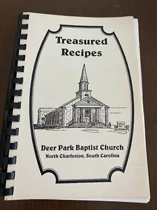 Vintage wertvolle Rezepte Hirsch Park Täufer Kirche spiralgebunden Kochbuch - Bild 1 von 15