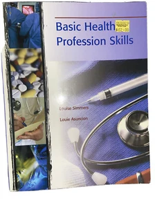 Basic Health Profession Skills Book Simmers & Asuncion - Picture 1 of 4