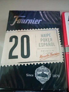 Baraja de cartas Fournier Poker español 20 AZUL 55 cartas - Imagen 1 de 1