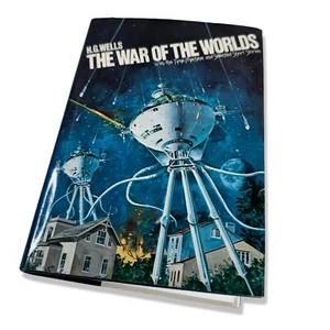 HG WELLS The War of the Worlds Time Machine Short Stories 1963 Platt Munk HC/DJ - Picture 1 of 15