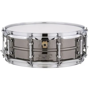 Ludwig USA Black Beauty LB416K Hammered Brass Snare Drum, 5x14, Black Nickel - Picture 1 of 3