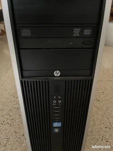 HP 8200 Elite (2To HDD, Intel Core i5-2400, 3.1 GHz, 16Go) MT- PC de bureau-... - Photo 1/4