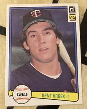 1982 Donruss Kent Hrbek #557 Rookie Baseball Card Minnesota Twins