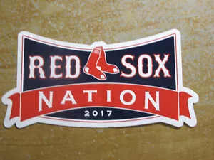 2017 Boston RED SOX NATION Sticker RARE !!! NEW !!!! - Picture 1 of 3
