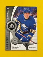 2021-22 SP Game Used '05-06 Retro Rookies #R11 John-Jason Peterka #494/999