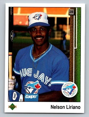 Nelson Liriano 1989 Upper Deck #109 Toronto Blue Jays - Image 1 of 2