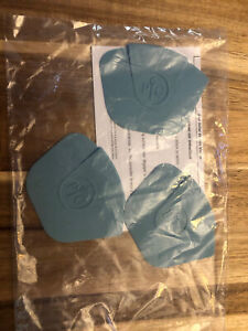 Pampered Chef Pan Scrapers Set Of 3 Blue New Design Unused Great On Stoneware