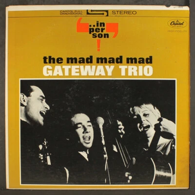 GATEWAY TRIO: the mad, mad, mad CAPITOL 12" LP 33 RPM Foto 1 de 2