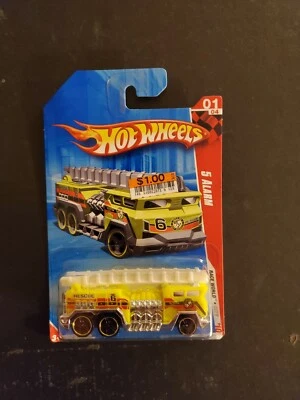  2010 Hot Wheels Race World City #1/4, 5 Alarm, Yellow, Collector #181/240 - Image 1 of 4