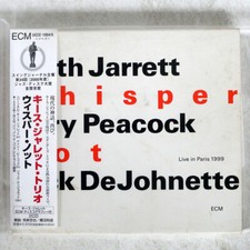 KEITH JARRETT GARY PEACOCK JACK DEJOHNETTE WHISPER ECM UCCE1004 JAPAN OBI 2CD