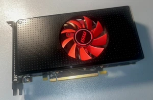 MSI Radeon RX 580 8G Mini V1 8GB GDDR5 PCIe Video Graphics Card GPU DP HDMI - Picture 1 of 3