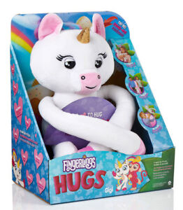 WowWee Fingerlings Hugs Advanced Interactive Plush Gigi Unicorn 2018 IN HAND 