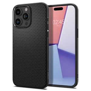 Coque téléphone Spigen [Liquid Air] pour Apple iPhone 15 Pro Max / 15 Pro /15 /15 Plus - Photo 1 sur 52