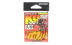 Decoy Worm 25KG Wide Gap Offset Worm Hooks Size 5/0 (3477) - Picture 1 of 6