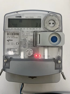 Electricity Meters Iskraemeco ME372 - Single Phase - Image 1 of 3