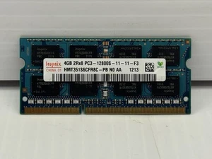 hynix 4GB 2Rx8 PC3-12800S SODIMM Laptop RAM Card | HMT351S6CFR8C-PB N0 AA - Picture 1 of 2