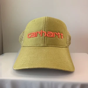 Gorra de camionero Carhartt clásica unisex Snapback verde con malla bordada OS - Imagen 1 de 9