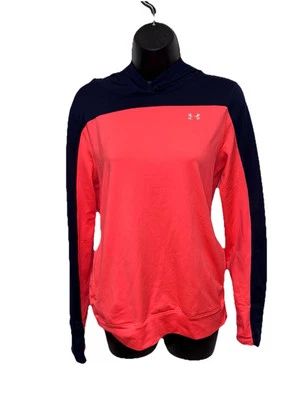 Sudadera con Capucha Under Armour Para Mujer Calce Suelto Cold Gear Entrenamiento Atlético Talla S Foto 1 de 2