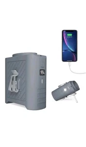 10000mAh Rechargeable Portable Waist Fan Clip On, Wearable Belt Personal/Unde... - Picture 1 of 8
