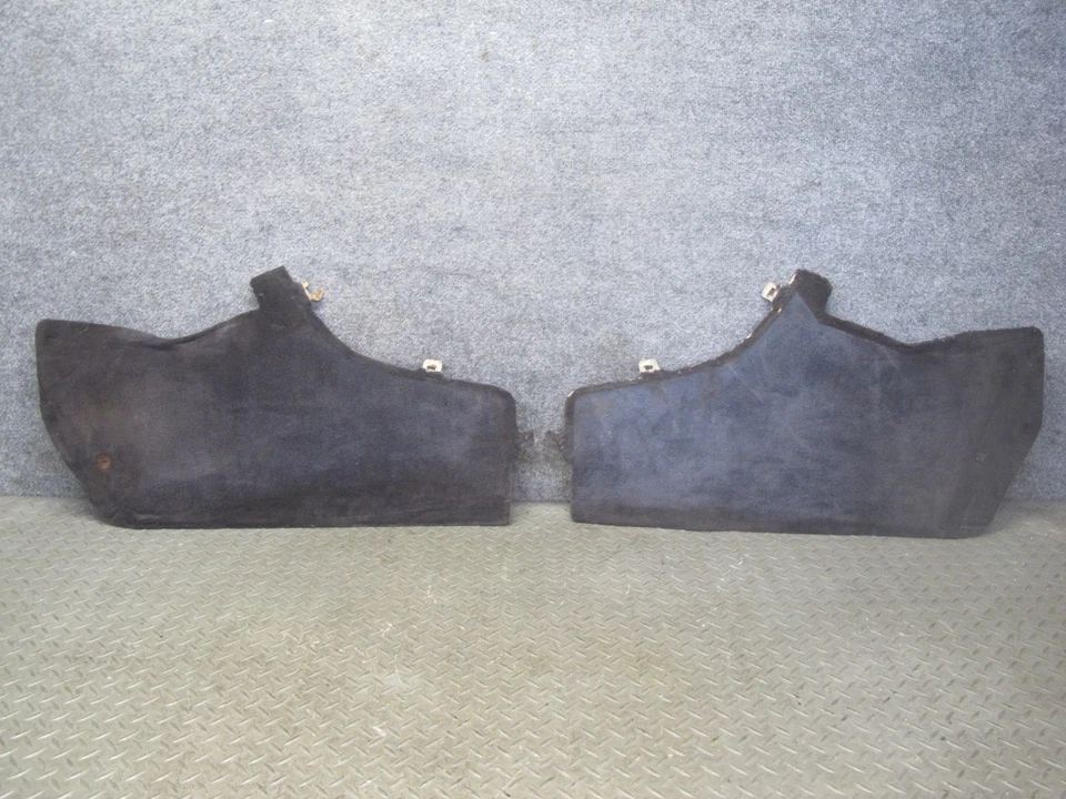 81-89 MERCEDES R107 CONSOLA CENTRAL DELANTERA IZQUIERDA Y DERECHA MOLDURA PANEL CUBIERTA OEM Foto 1 de 4