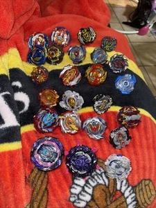Huge BEYBLADE Lot METAL & Plastic Launchers Driver Hasbro Pieces Parts - Picture 1 of 8