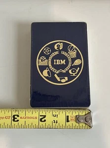 Vintage Pack of IBM Sports-Themed Blue Mini Playing Cards - Bild 1 von 6