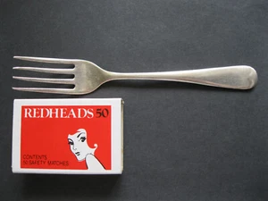 Fork Sterling Silver 13cms Hallmarked - Picture 1 of 7